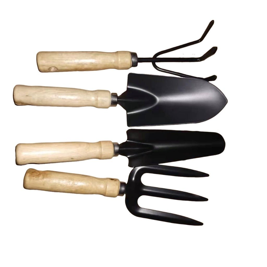 Garden Tool Set With Wooden Handle - Yorkn Inc✅