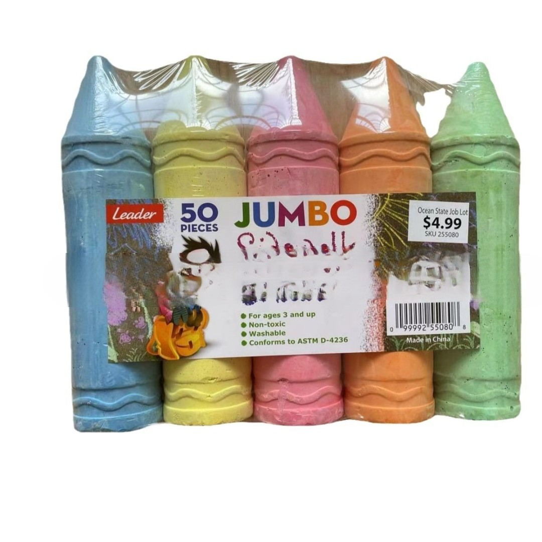 Giant Sidewalk Chalk - Yorkn Inc✅