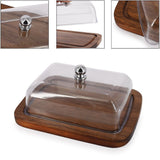 Glass Butter Dish With Lid - By Boat - Yorkn Inc✅