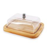 Glass Butter Dish With Lid - By Boat - Yorkn Inc✅