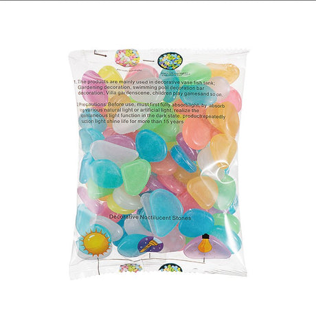 Glow In Dark Pebbles Stones 1000pcs - Yorkn Inc✅