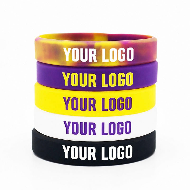 Glow In The Dark Logo Silicone Wristband - Yorkn Inc✅