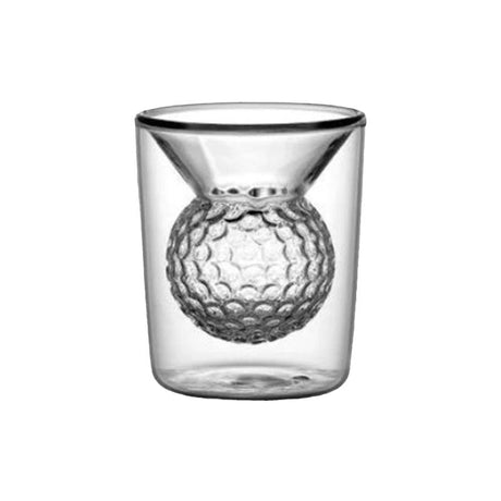 Golf Ball Double Wall Glass Cup - Yorkn Inc✅
