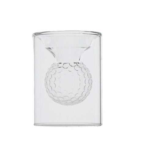 Golf Ball Double Wall Glass Cup - Yorkn Inc✅