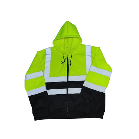 Hooded Reflective Fleece Jacket - Yorkn Inc✅