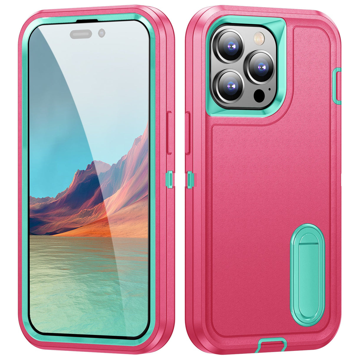 Iphone15 Case With Stand - Yorkn Inc✅