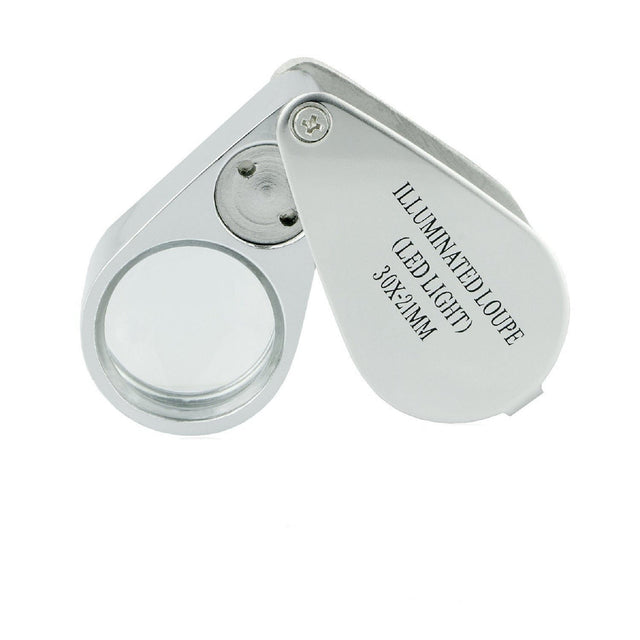 Jewelry Loupe Led Illuminated 30x, 21mm - Yorkn Inc✅