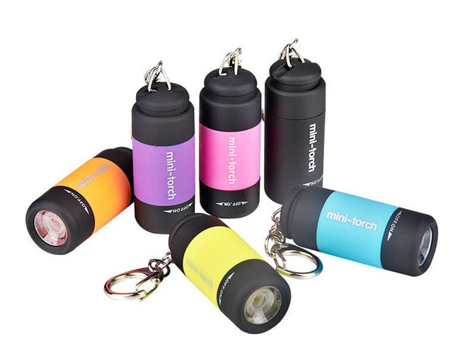 Keychain Faux Leather With Led Light - Yorkn Inc✅