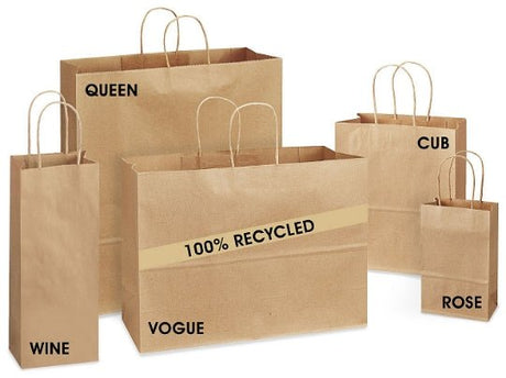 Kraft Brown Paper Bag - Yorkn Inc✅