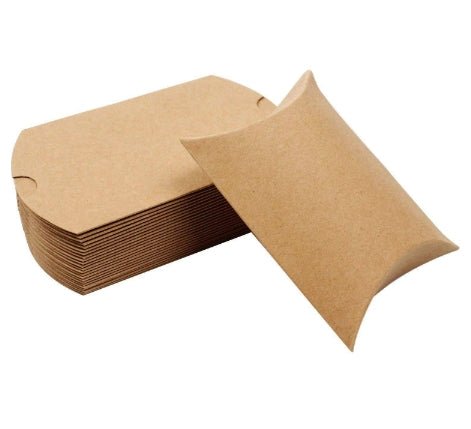 Kraft Paper Pillow Box - Yorkn Inc✅