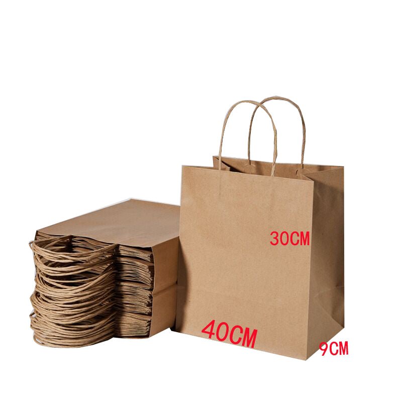 Kraft Paper Shopping Bag - Yorkn Inc✅