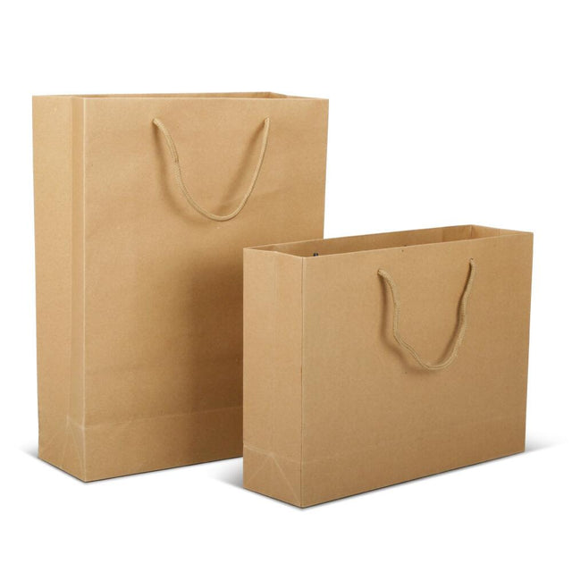 Kraft Paper Shopping Bags - Large - Yorkn Inc✅