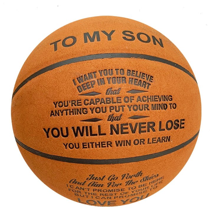 Leather Basketball Adult Size Debossed - Yorkn Inc✅