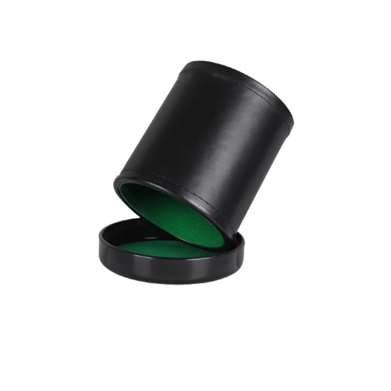 Leather Dice Cup With Lid - Yorkn Inc✅