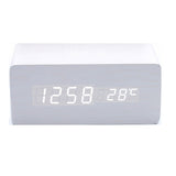Led Wood Wireless Charging Clock - Yorkn Inc✅