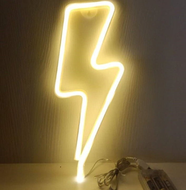 Lightning Bolt Led Hanging Light - Yorkn Inc✅