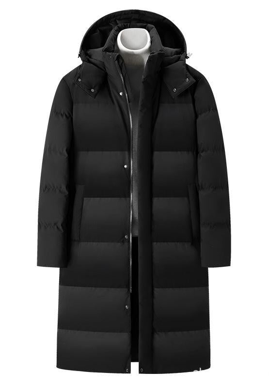 Long Coat Hooded Insulated Puffer - Yorkn Inc✅
