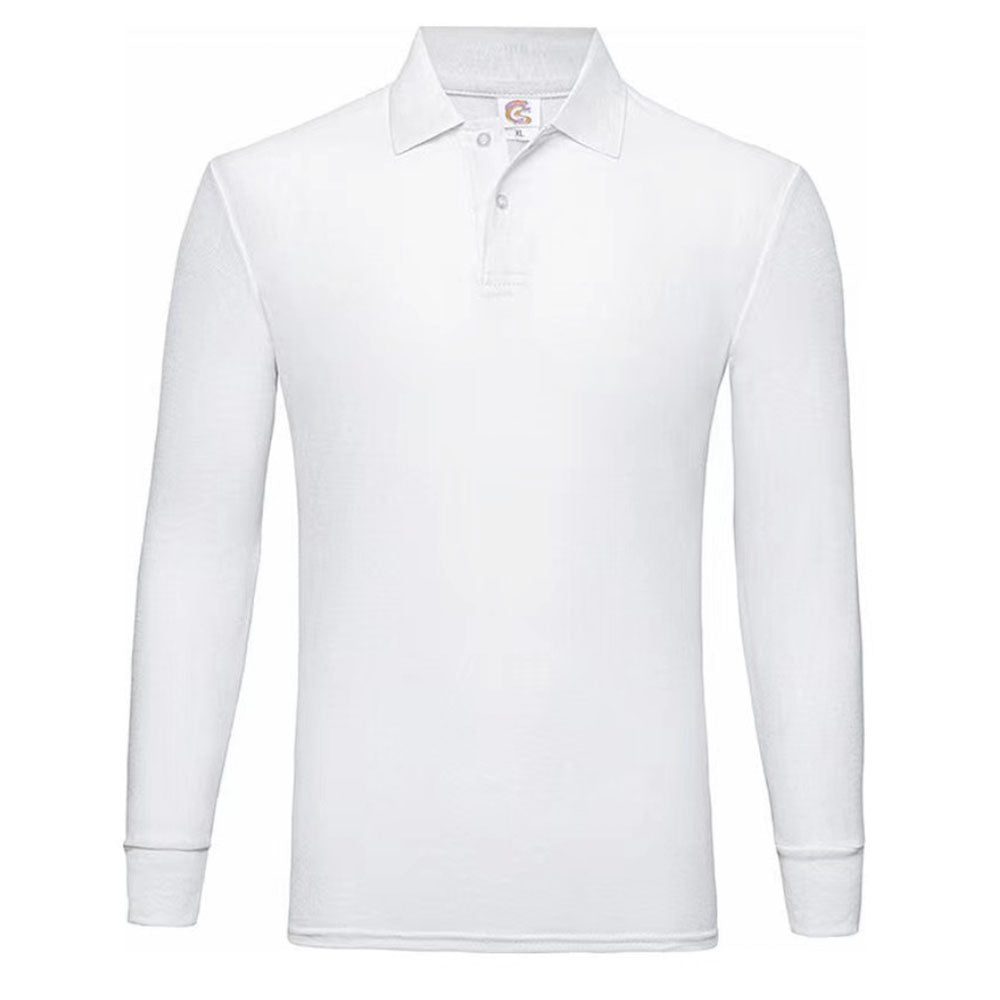 Long Sleeve Polo Shirt - Yorkn Inc✅