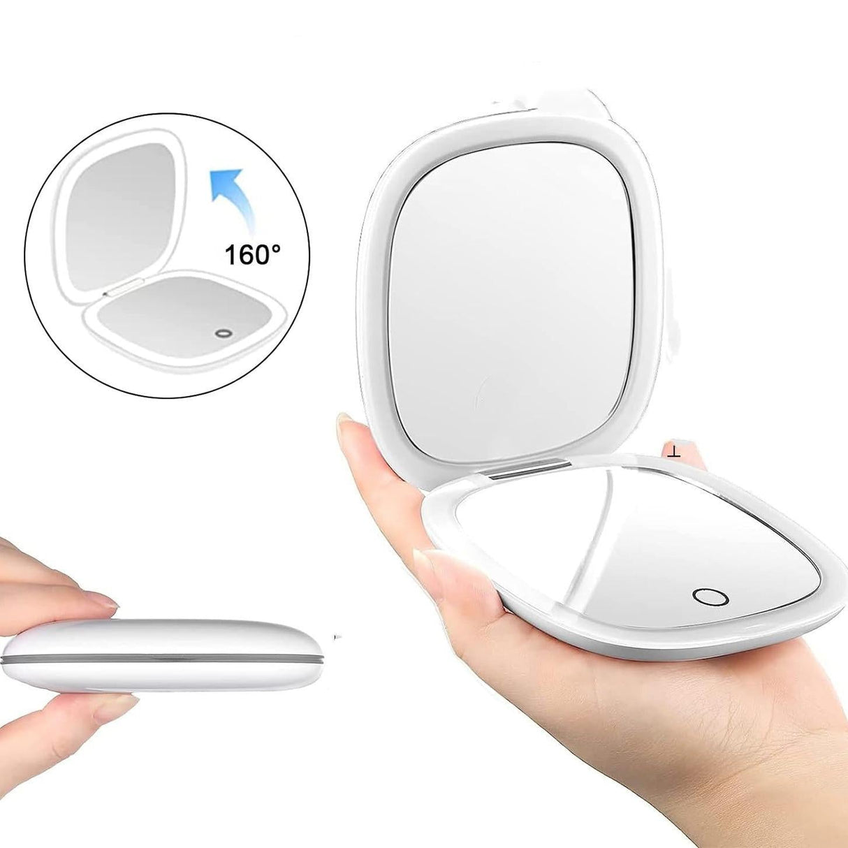 Magnifying Double Sided Dimmable Mirror - Yorkn Inc✅