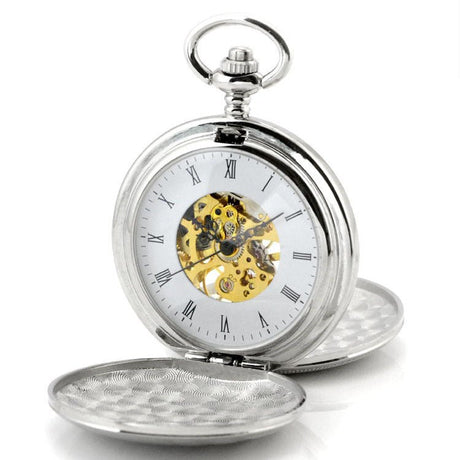 Mechanical Pocket Watch With Box - Yorkn Inc✅