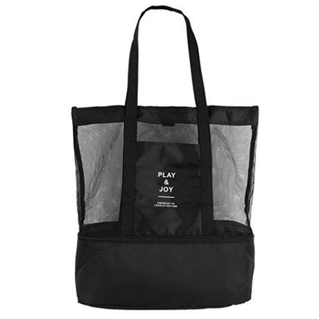 Mesh Beach Bag With Cooler - Yorkn Inc✅