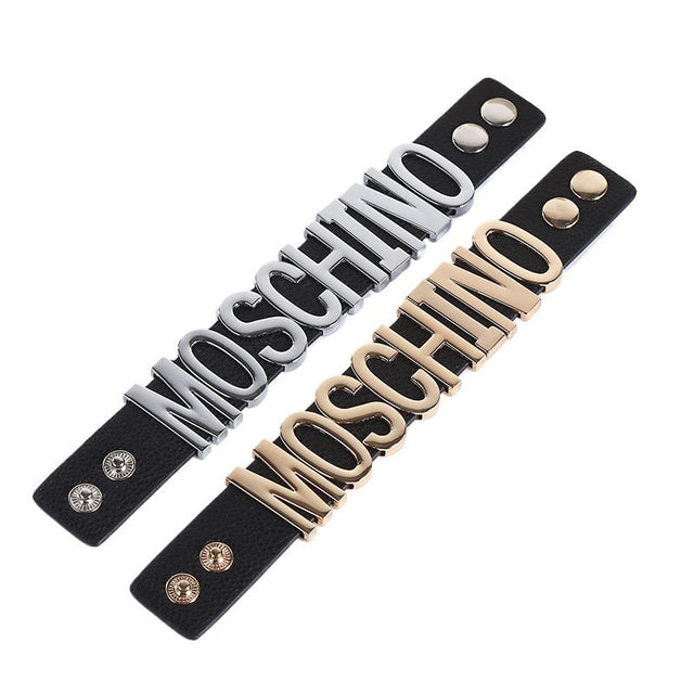 Metal Leather Bracelet - Yorkn Inc✅