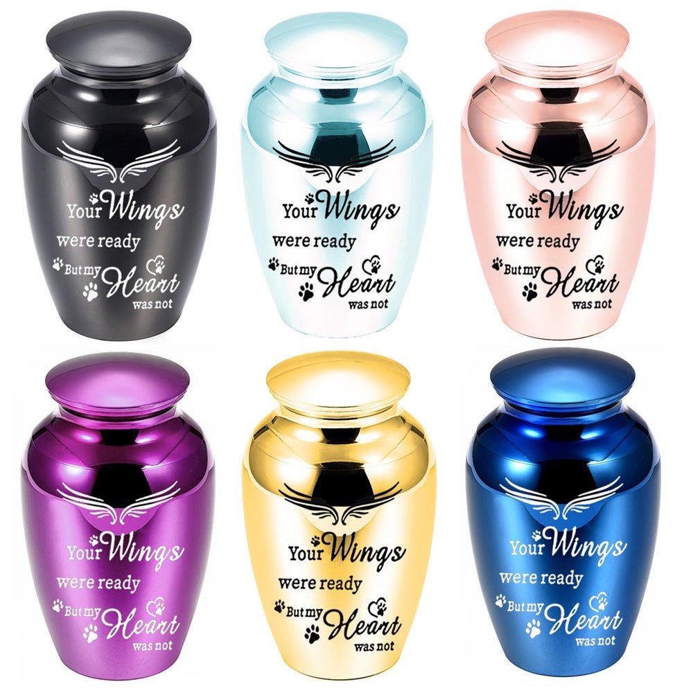 Mini Metal Cremation Urn - Yorkn Inc✅
