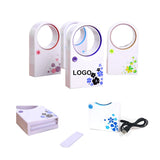 Mini Portable Usb Bladeless No Leaf Fan/air Condit - Yorkn Inc✅