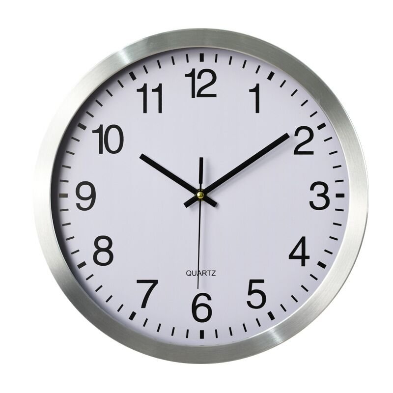 Modern Metal Wall Clock Silent - Yorkn Inc✅