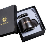 Mug With Lid Spoon Gift Box Set - Yorkn Inc✅