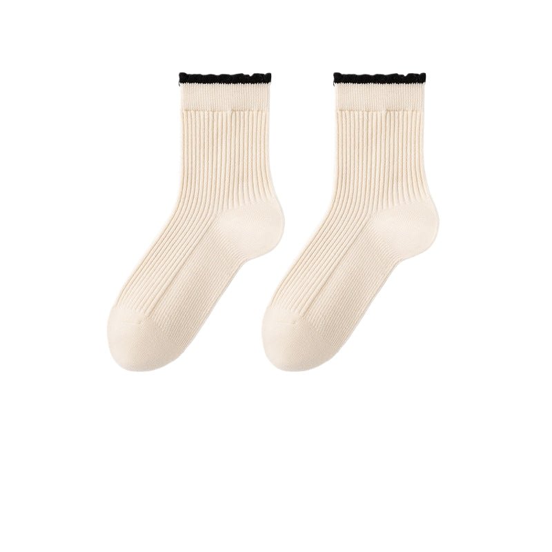 Mulberry Silk Wool Mid Tube Socks - Yorkn Inc✅