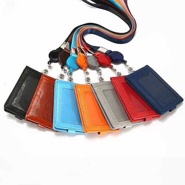 Multipurpose Id Card Holder With Retractable Lanyard - Yorkn Inc✅