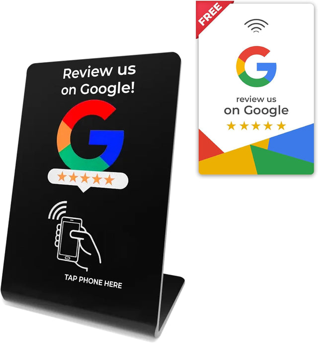 Nfc Tag Google Review Stand - Yorkn Inc✅