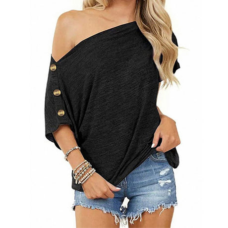 Off - the - shoulder T-shirt - Yorkn Inc✅