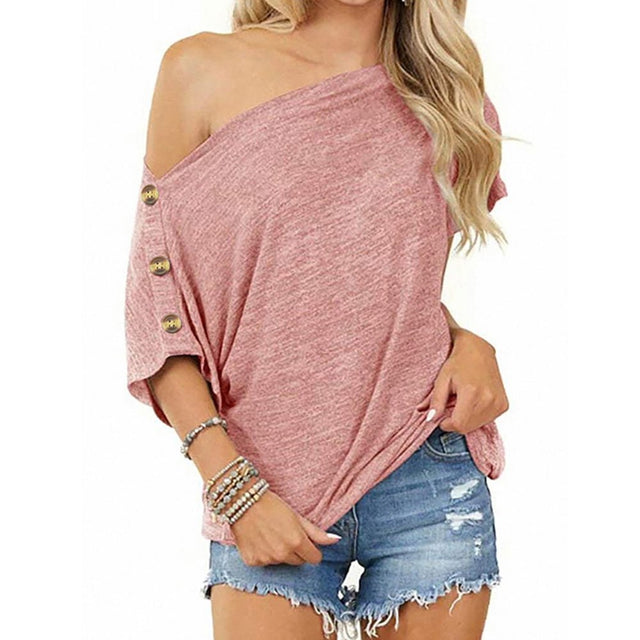 Off - the - shoulder T-shirt - Yorkn Inc✅