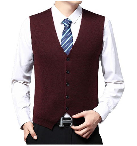 Old Style Wool Vest - Yorkn Inc✅