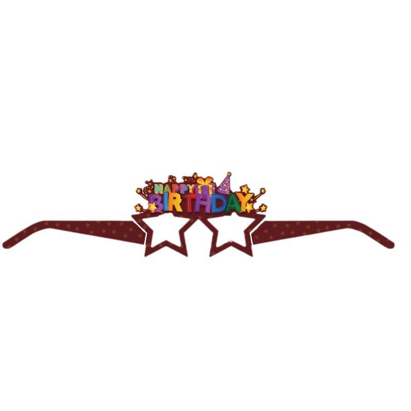 Paper Birthday Party Glasses - Yorkn Inc✅