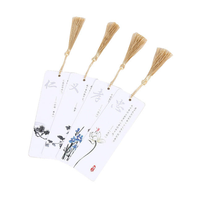 Paper Bookmarks With Tassels - Yorkn Inc✅