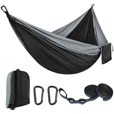 Parachute Nylon Outdoor Hammock - Yorkn Inc✅