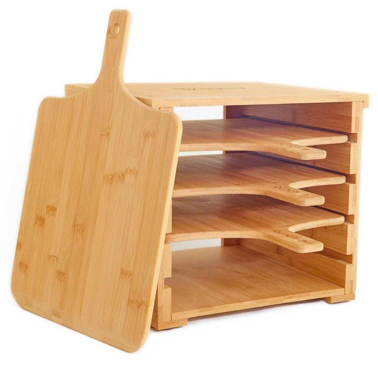Pizza Peel Rack With 4 Pack Paddle - By Boat - Yorkn Inc✅