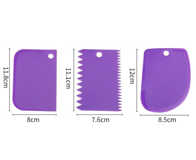 Plastic Cake Scraper Kit - Yorkn Inc✅