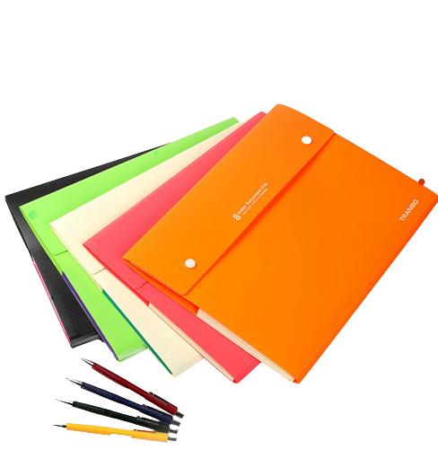 Plastic File 5 Folders - Yorkn Inc✅