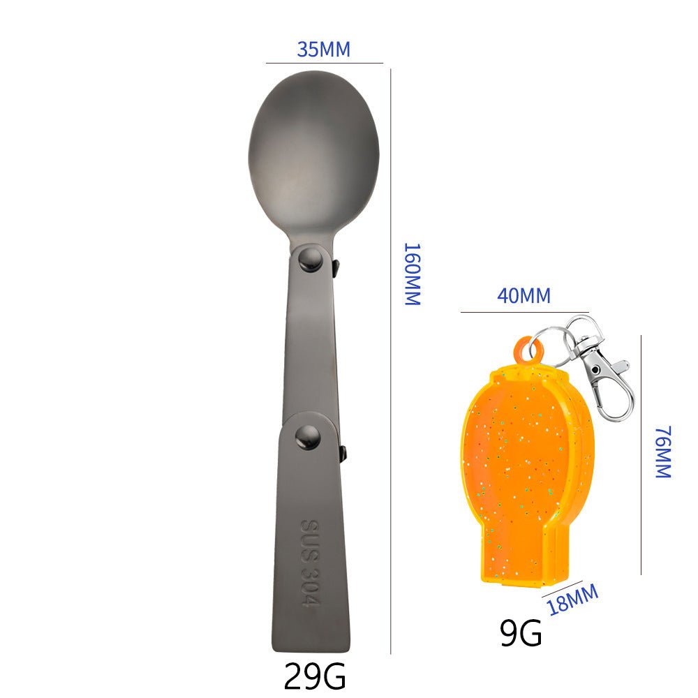 Portable Folding Spoons (boxed) - Yorkn Inc✅