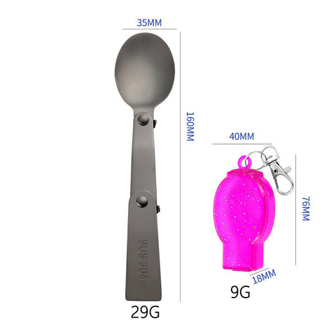 Portable Folding Spoons (boxed) - Yorkn Inc✅
