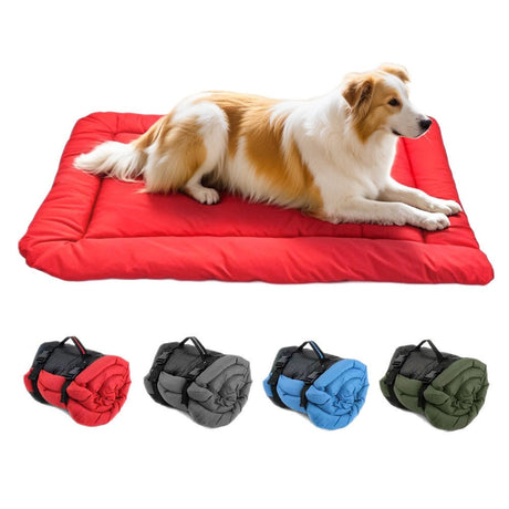 Portable Roll Up Travel Dog Mat - Yorkn Inc✅