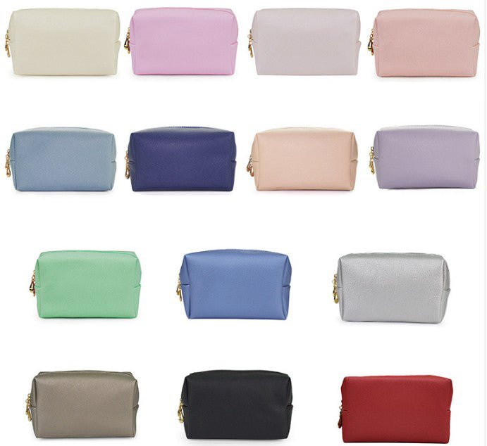Pu Leather Cosmetic Pouch Makeup Bag - Yorkn Inc✅