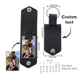 Pu Leather & Stainless Steel Keychain - Yorkn Inc✅