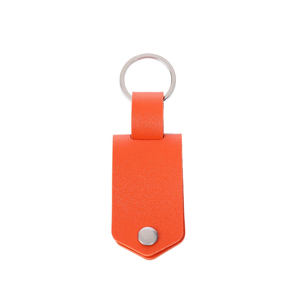 Pu Leather & Stainless Steel Keychain - Yorkn Inc✅