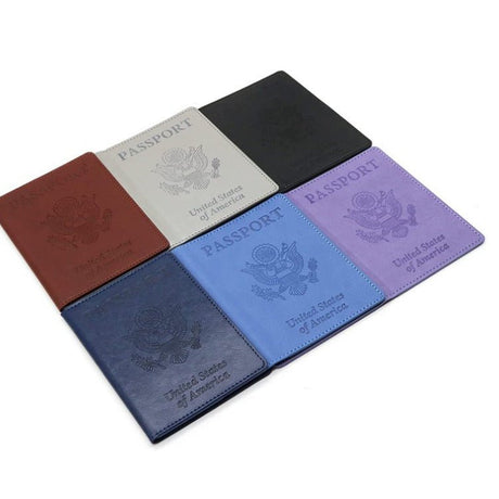 Pu Leather Vaccination Certificate Holder - Yorkn Inc✅