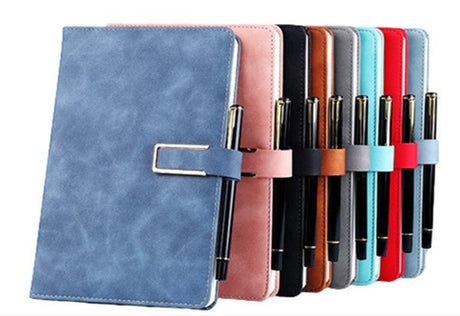 Pu Notebook With Pen - Yorkn Inc✅